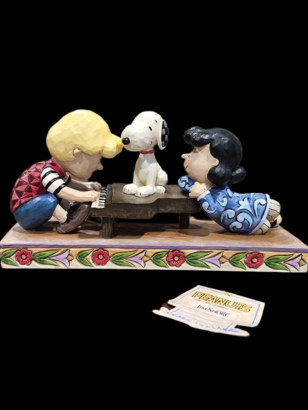 Jim Shore - Peanuts - Happiness is a Favorite Song w/Box